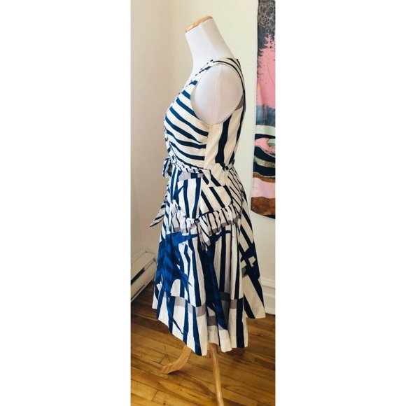 Vero Moda Filona Knee Dress Size 8 Medium - Picture 4 of 10